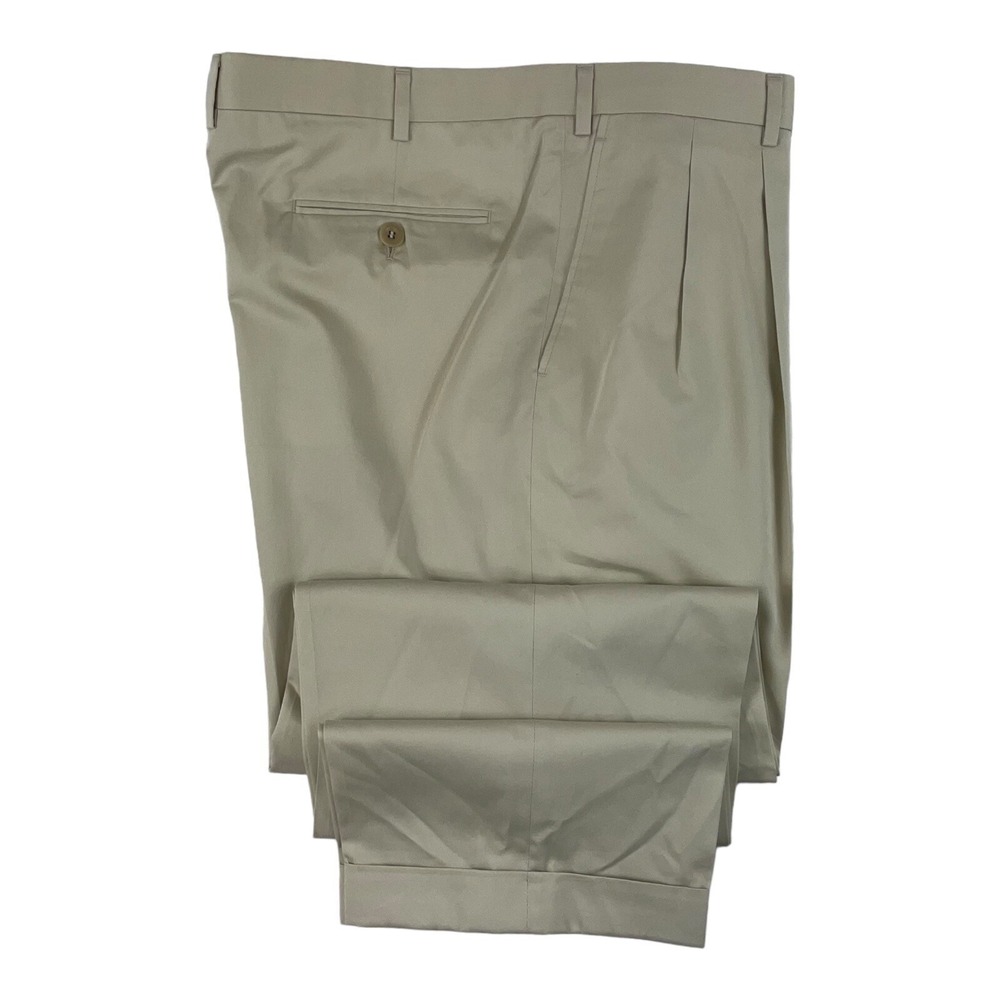 Brioni‎ Cannes Cotton Tan Mens Chino Size 42X28 NWT 275$